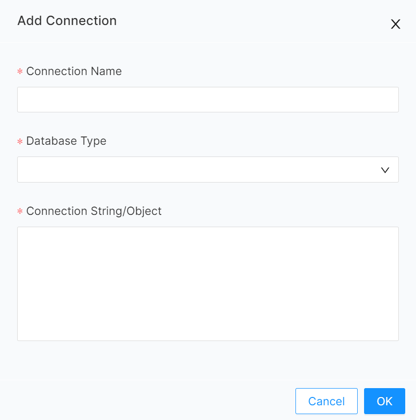 add db connection menu